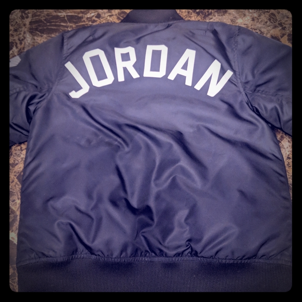 Boys Black Jordan Jacket